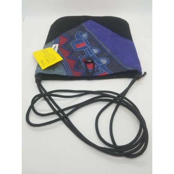 OOAK Desert Designs Handcrafted Tie Bag Purse Jimmy Pike Tie Pendleton Grimm - Picture 6 of 10